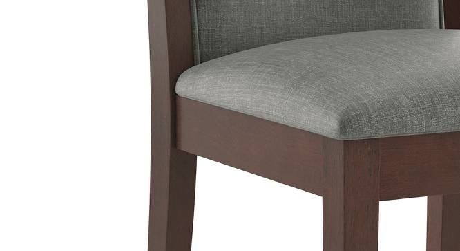 Solid Wood Dining Chair set of 2 in Grey Finish