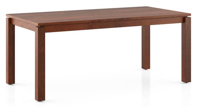 Solid Wood 6 Seater Dining Table With Rickman Lounge Chairs