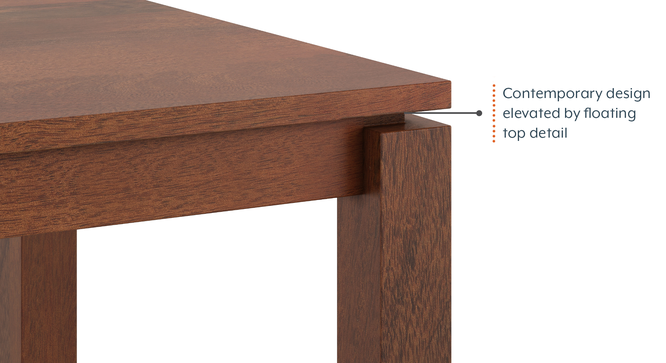 Solid Wood 6 Seater Dining Table With Rickman Lounge Chairs