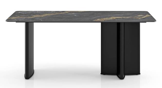 6 Seater Ceramic Dining Table With Casey Swivel Dining Chairs