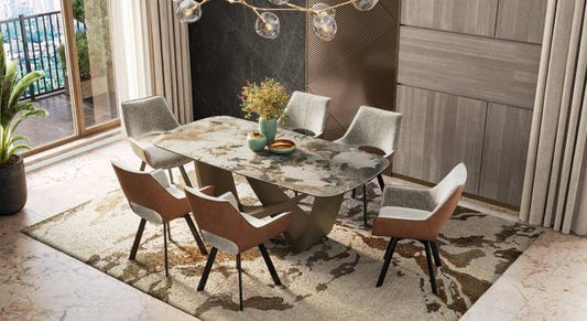 Casey Swivel Dining Chair (Set of 2)